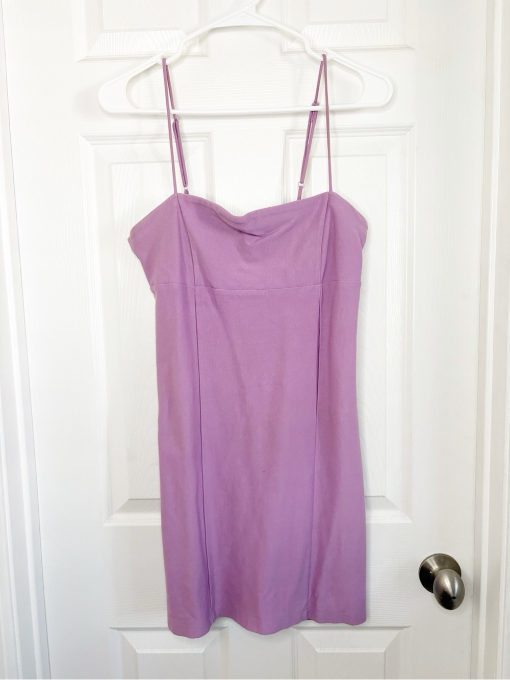 Lilac lavender mini Dress urban outfitters